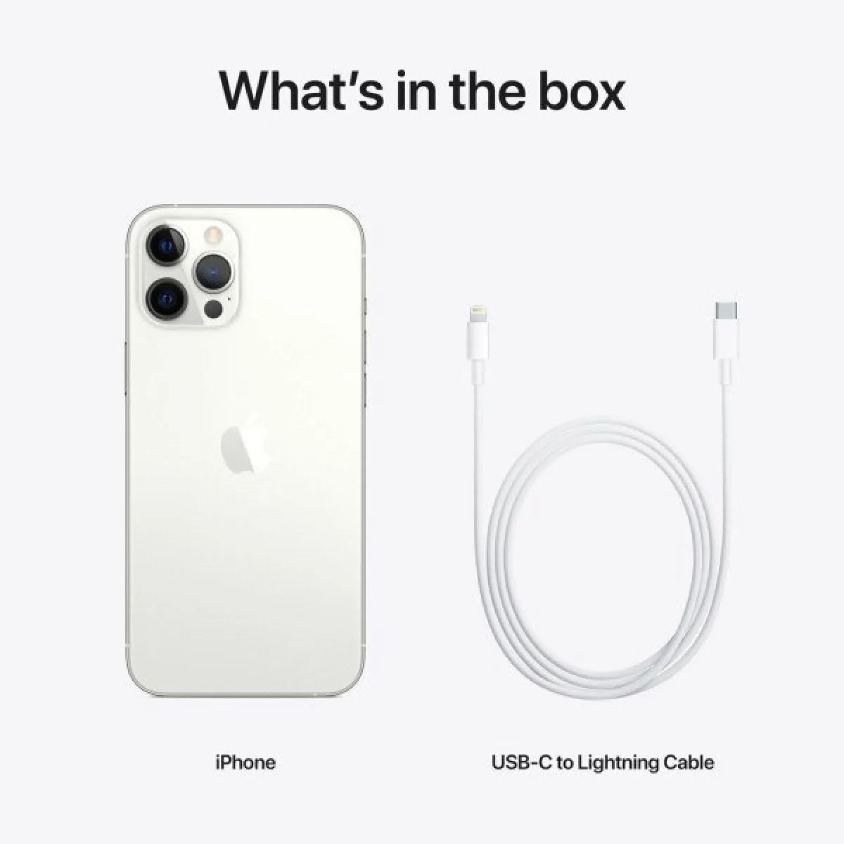 Apple iPhone 1 - IPHONE-12PROMAX-256GB-SILVER | Jetstereo