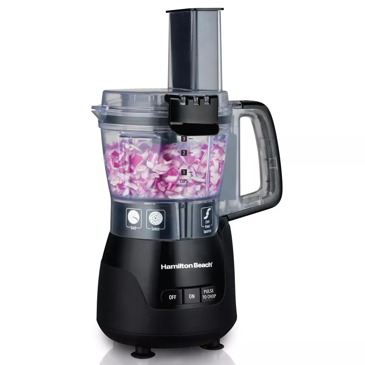 Procesador de Alimentos Hamilton Beach/ 4 Tazas/ Negro