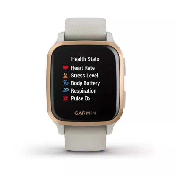Smartwatch Garmin Venu Sq Edición Música/ 40mm/ Light Sand