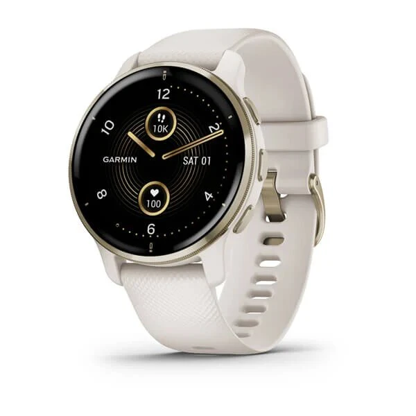 Smartwatch Garmin Venu 2/ 46mm/ Ivory Cream Gold
