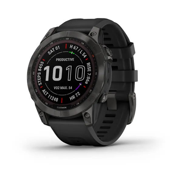 Smartwatch Garmin Fenix 7 Solar/ 47mm/ Carbon Gray
