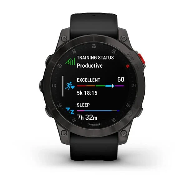 Smartwatch Garmin Epix/ 2da Generación/ 46mm/ Black Titanium