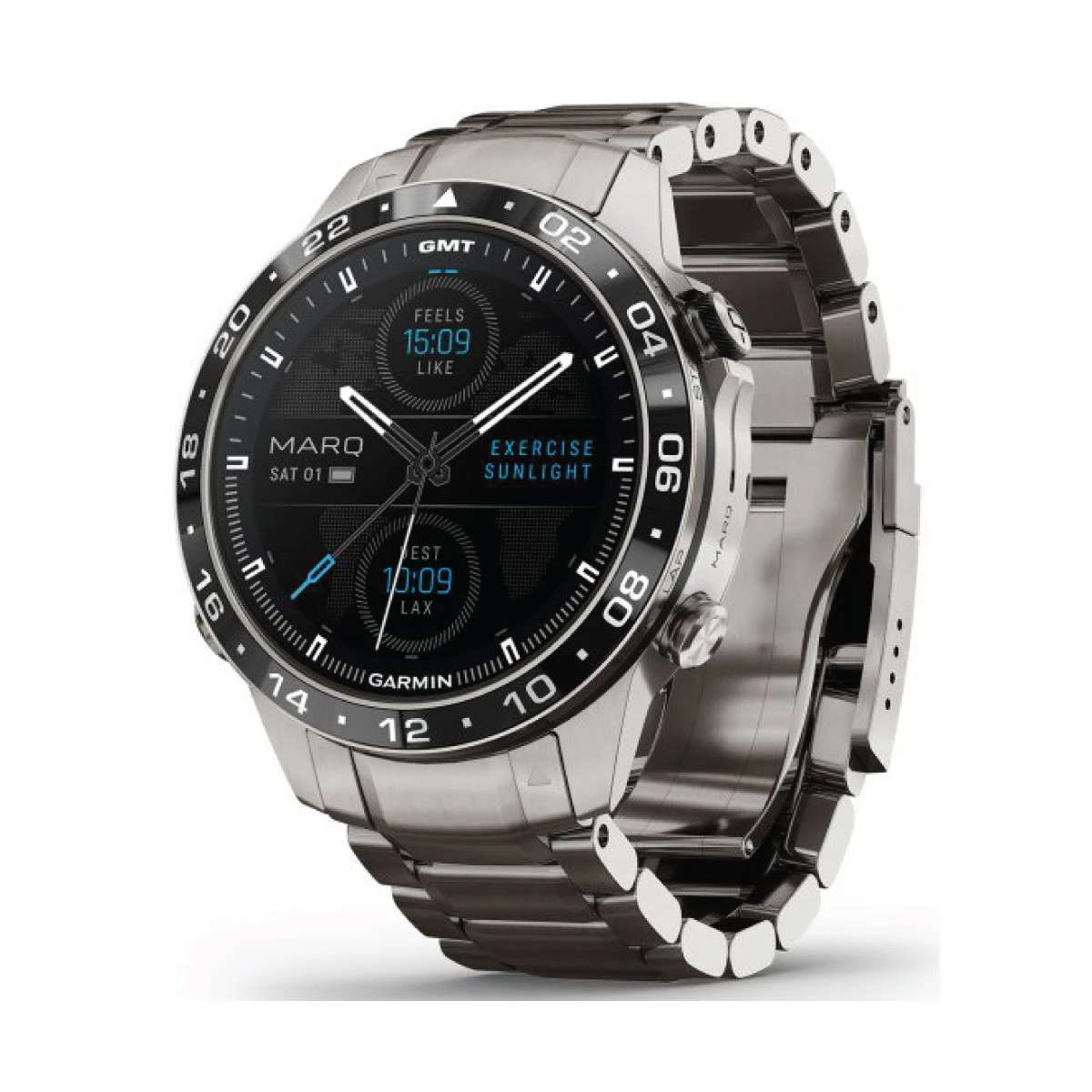 Smartwatch Garmin MARQ1 Aviator/ 2nda Generación/ 51mm/ Gris