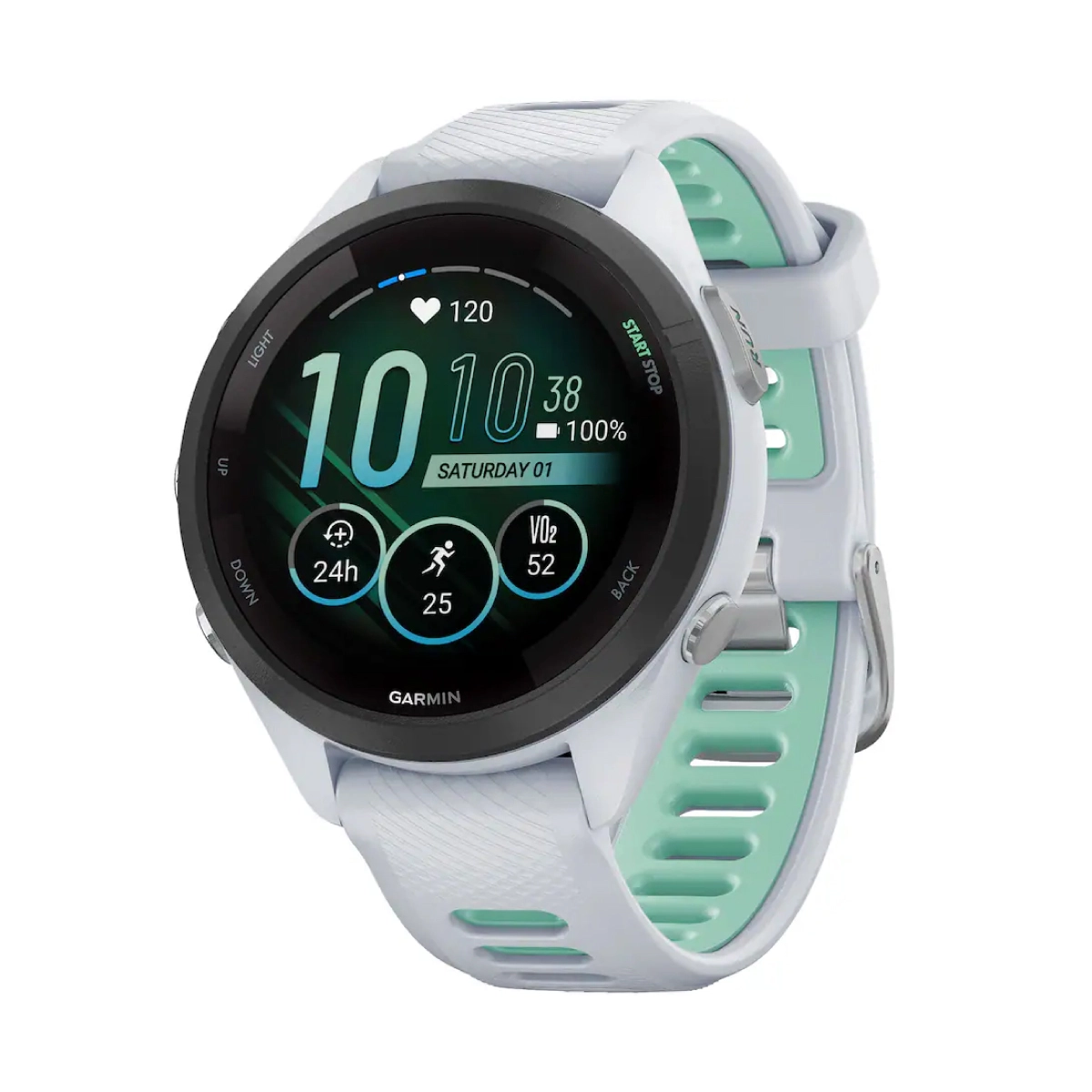 Smartwatch Garmin Forerunner 265S/ 42 mm/ Black/Whitestone