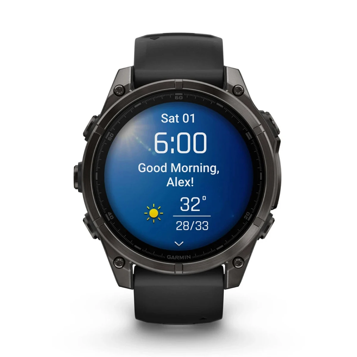 Smartwatch Garmin Fenix 8/ 47mm/ Carbon Gray