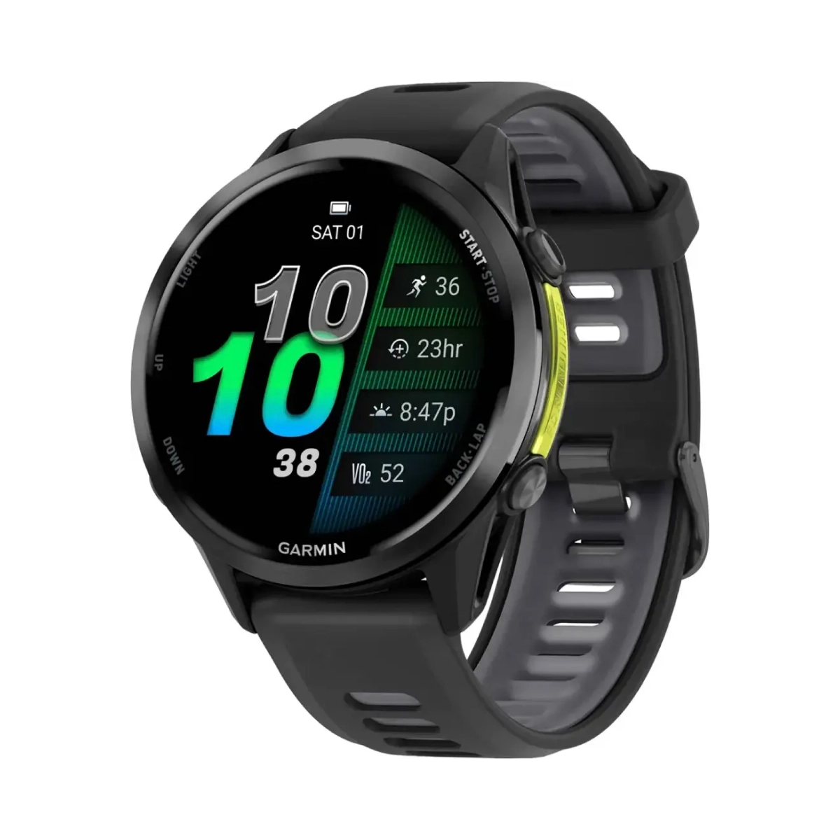 Smartwatch Garmin Forerunner 970/ 47 mm/ Gris y Negro