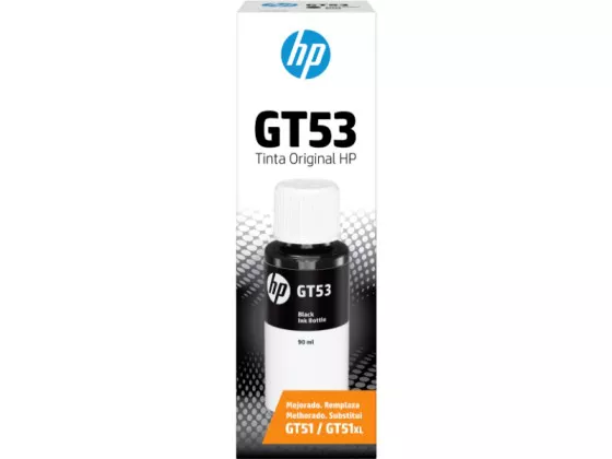 Bote de Tinta HP Negra GT53