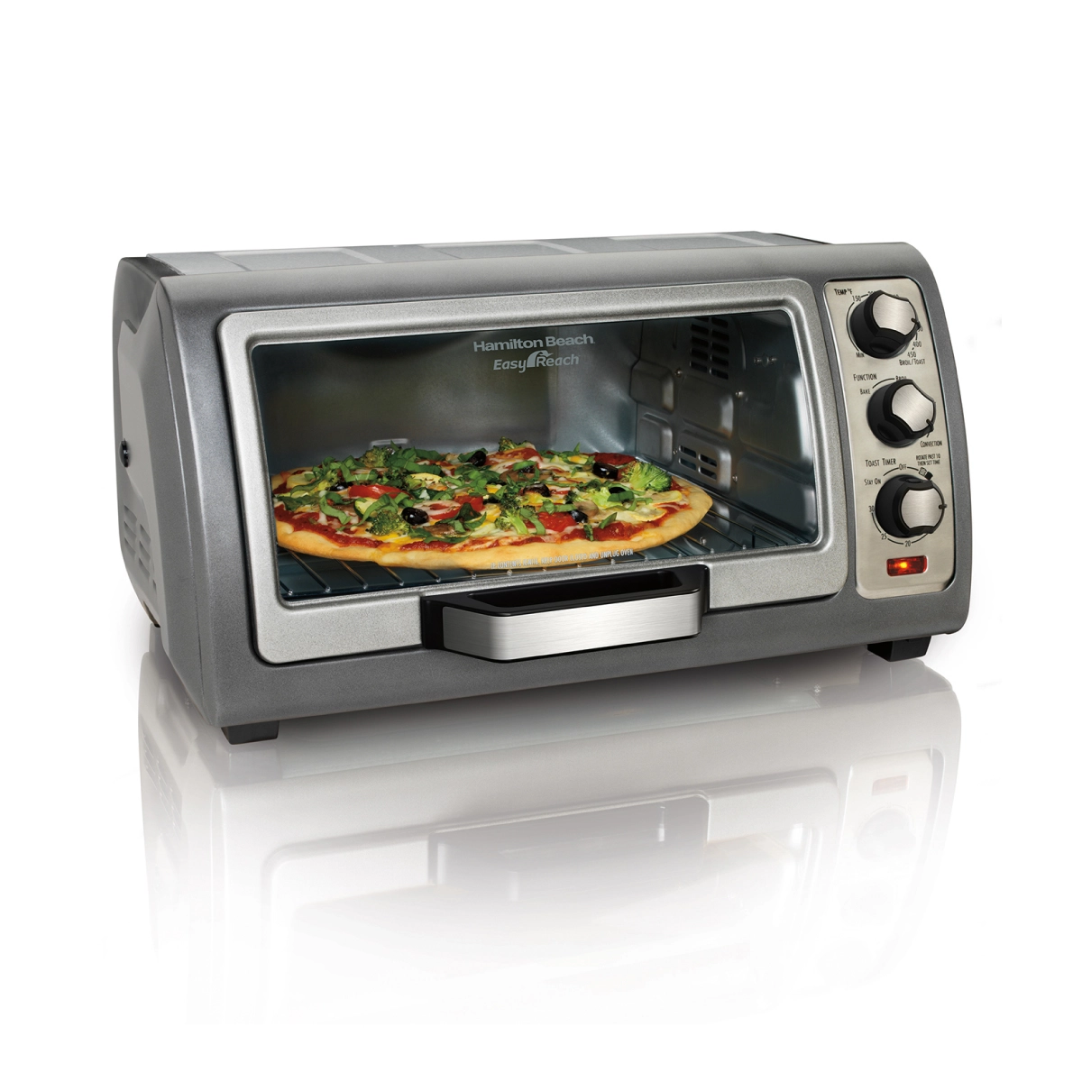 Horno Tostador Hamilton Beach/ Easy Reach/ Jetstereo