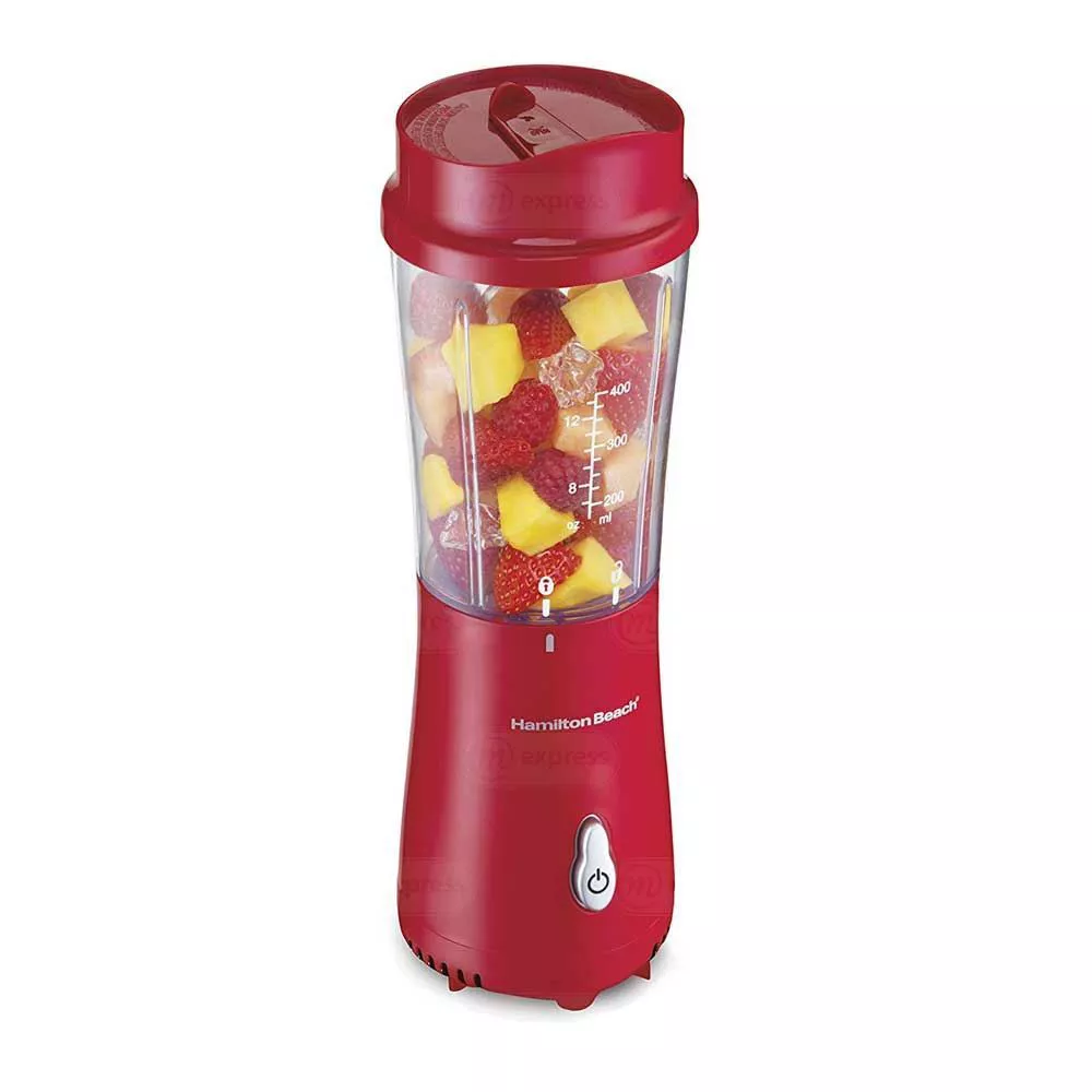 Licuadora Personal Hamilton Beach/ 14 Oz/ Jarra de Plástico/ Roja
