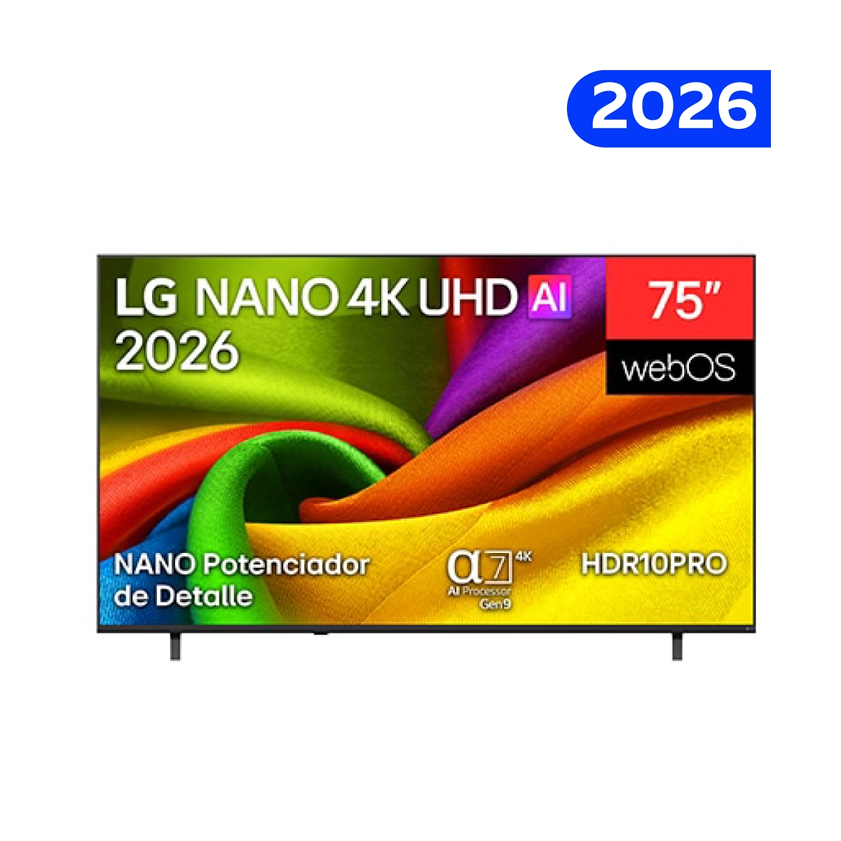 Smart TV LG 75" Nano UHD AI 4K/ 75-NU850B