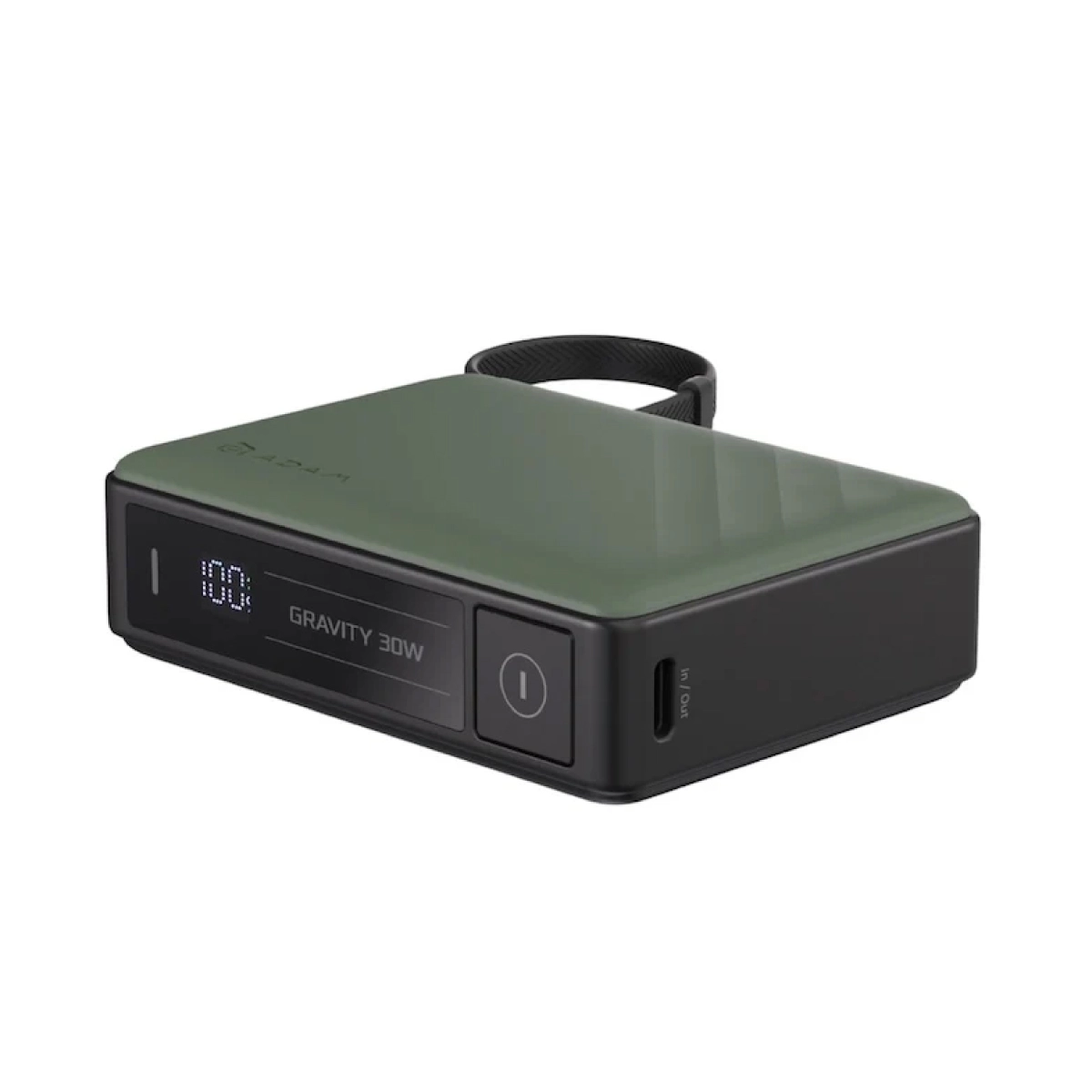 Batería Adam Element/ Gravity/ 10,000 mAh/ 30W/ Verde
