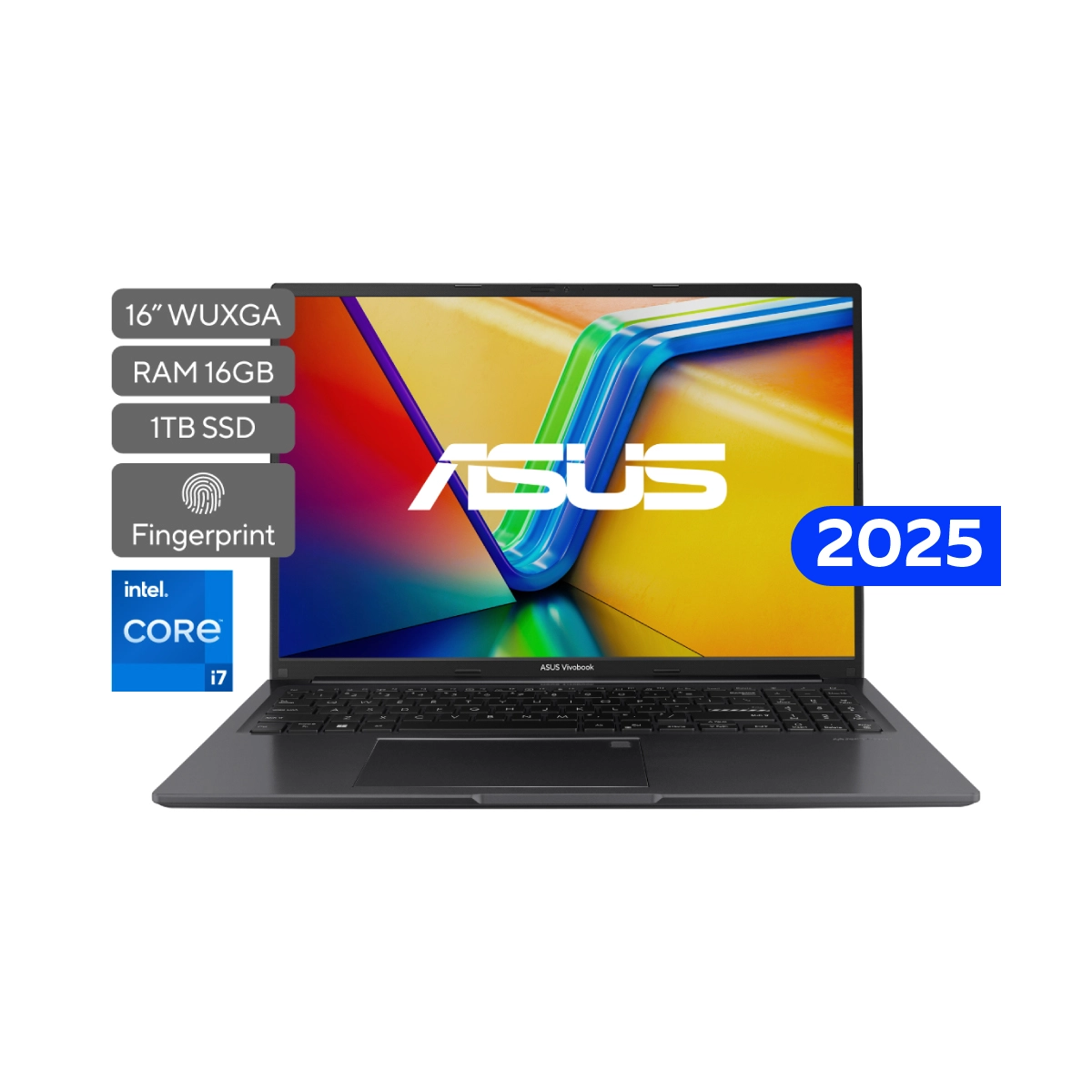 Laptop ASUS Vivobook 16"/ Intel Core I7-13620H/ 16GB RAM/ 1TB SSD