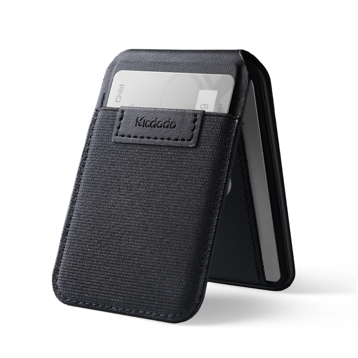 Sujetador de Tarjetas Mcdodo/ Con Smart Tag/ Magnetico/ Negro