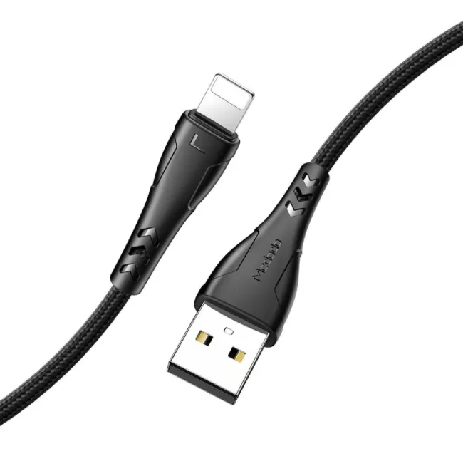 Cable Mcdodo/ USB-A a Lightning/ 0.2M/ Negro