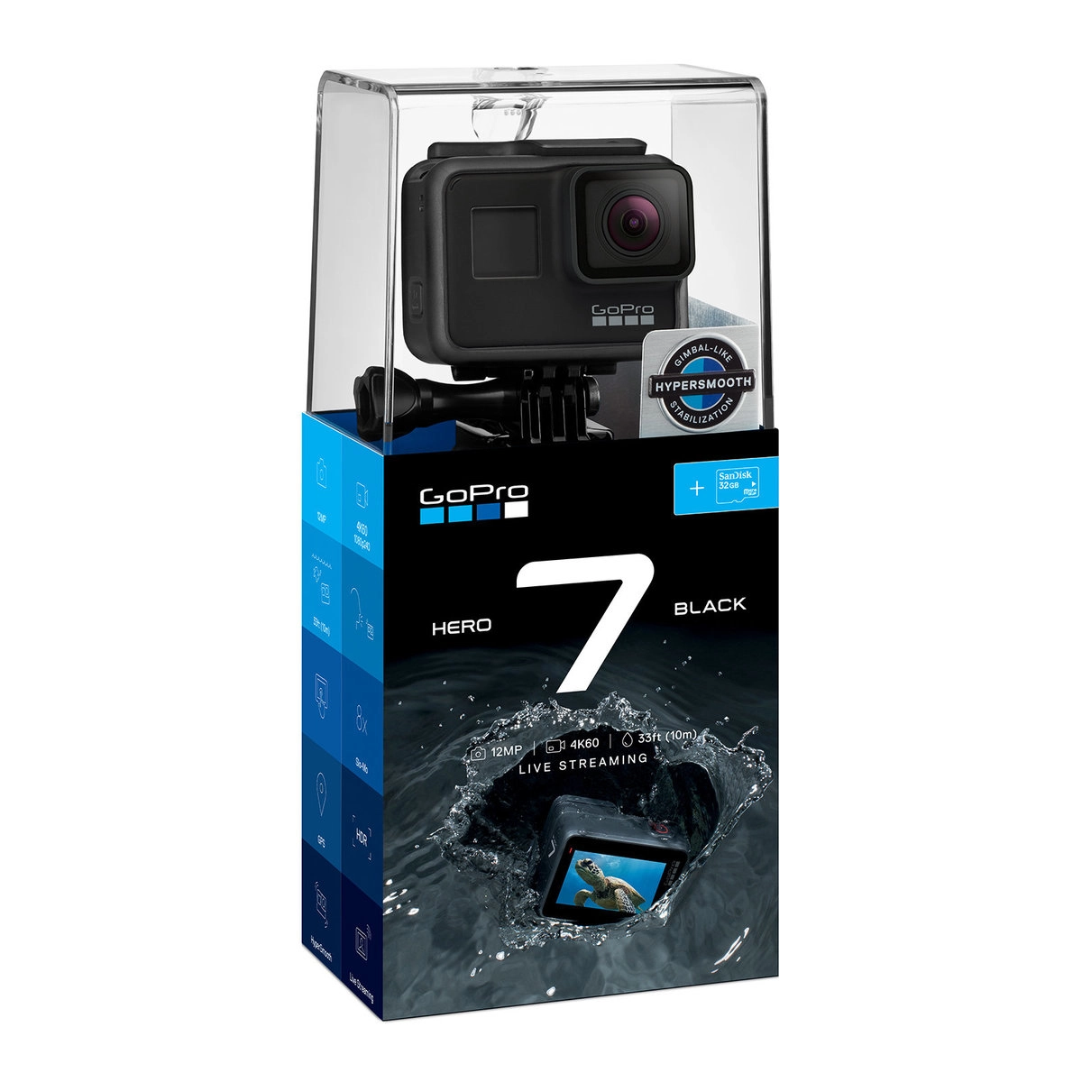 コンパクトデジタルカメラ Gopro 7 hero black Amazonセール】「GoPro HERO7 Black」のスターターキットが3万5800円は