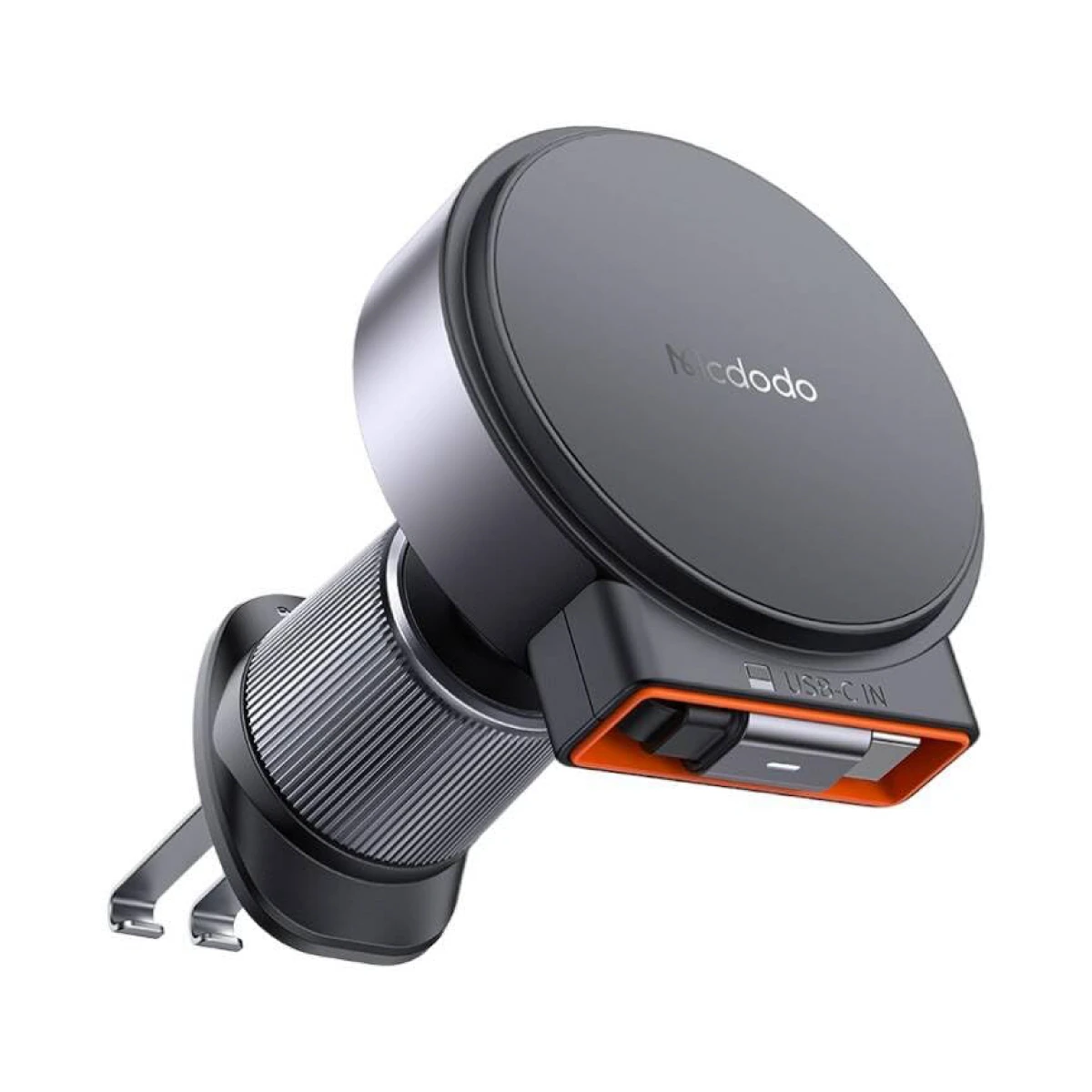 Cargador para Carro Mcdodo/ MagSafe con Cable Retractible/ 15W/ Negro