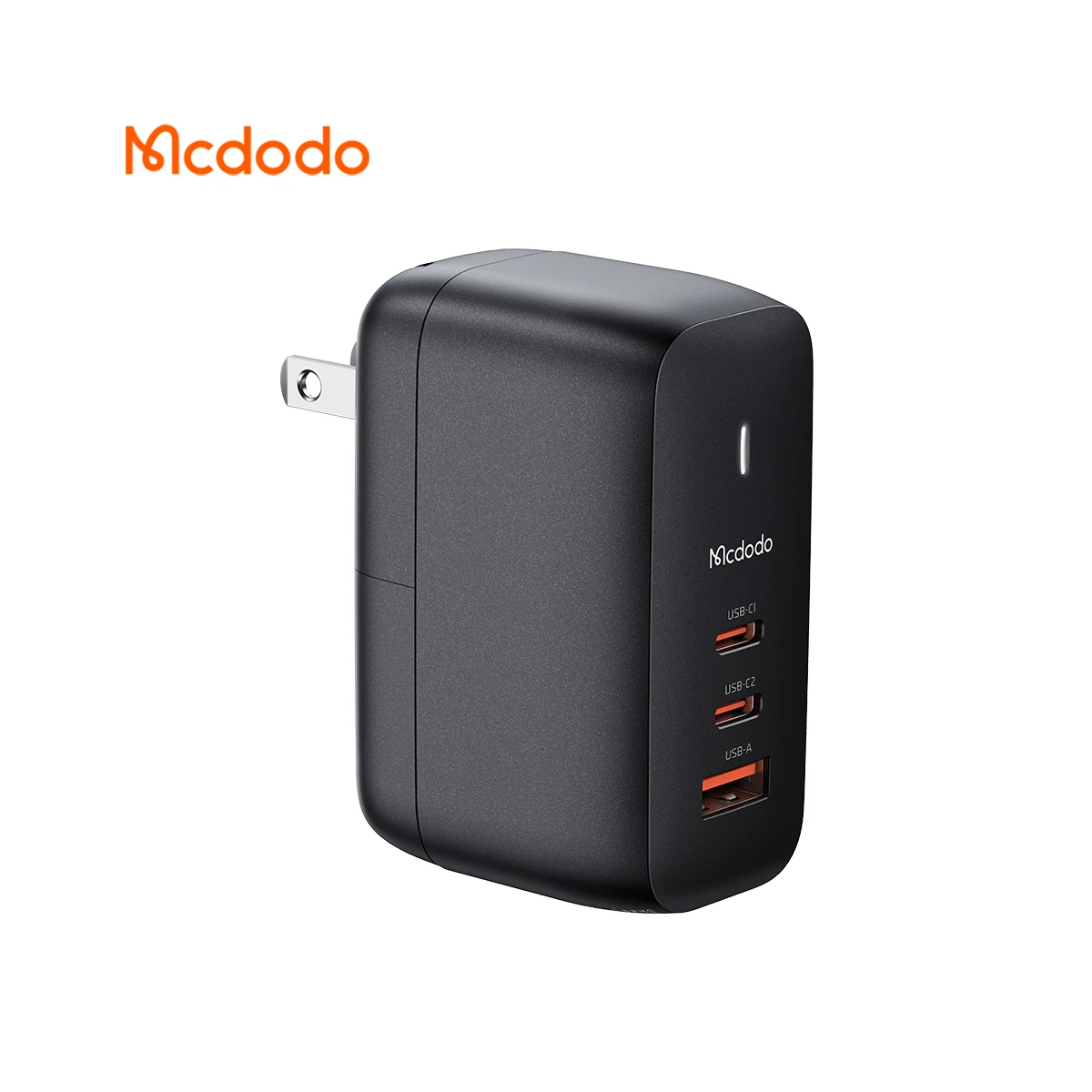 Cargador Mcdodo/ Para Viaje Multipuerto/ 65W/ 2M/ Negro