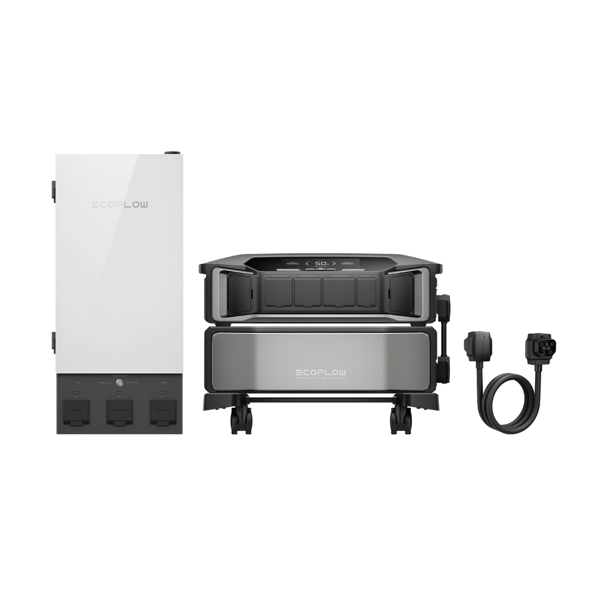 Estación de Energía Portátil EcoFlow/ Delta Pro Ultra con Panel de Hogar Inteligente/ 7200W