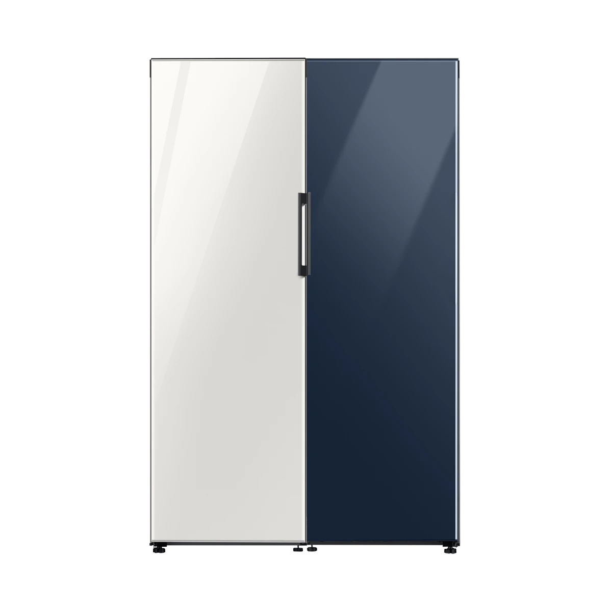 Refrigeradora y Congelador Samsung/ Bespoke/ Combo/ 13'/ All Around Cooling/ Mixto (Refrigeradora Azul Marino)