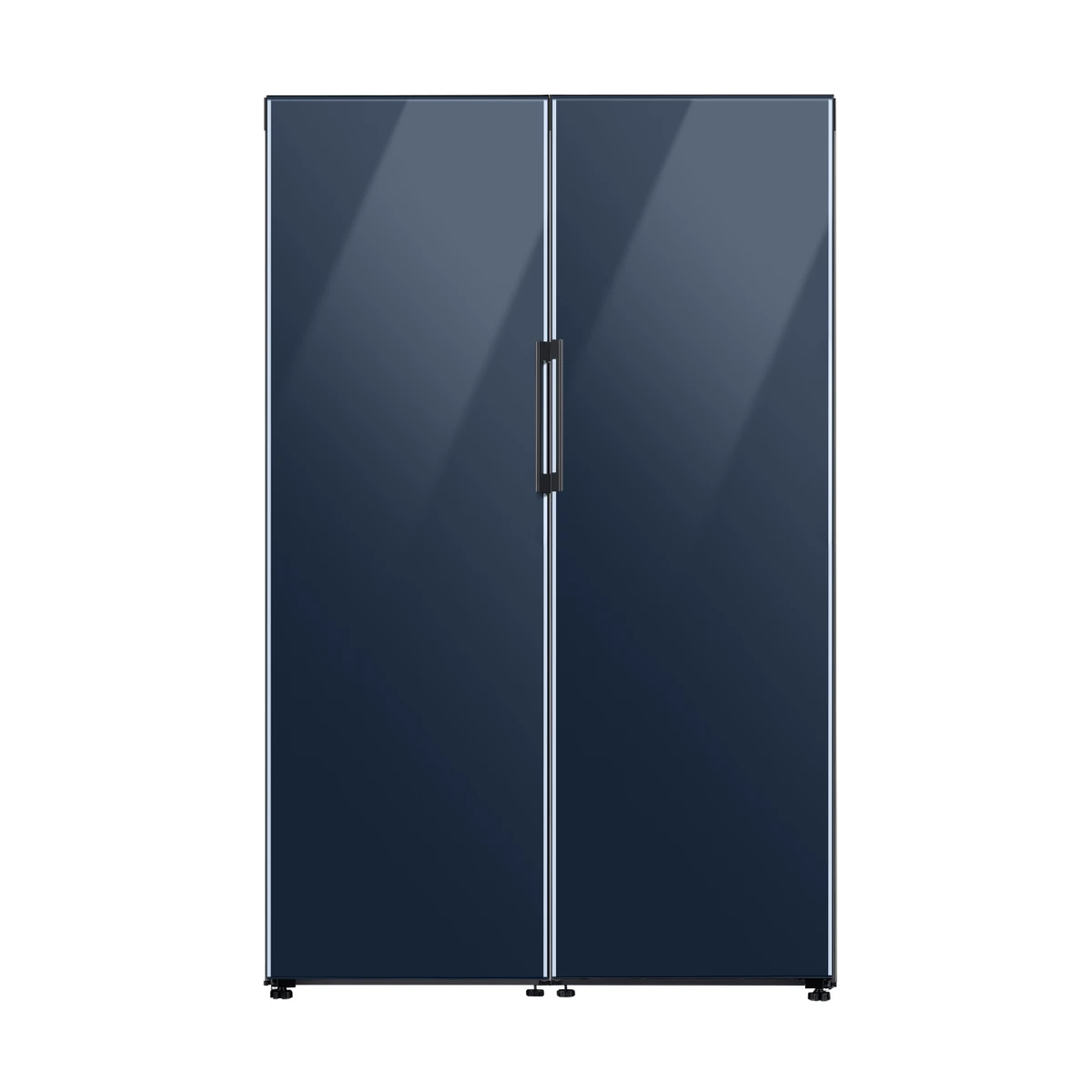 Refrigeradora y Congelador Samsung/ Bespoke/ Combo/ 13'/ All Around Cooling/ Azul Marino