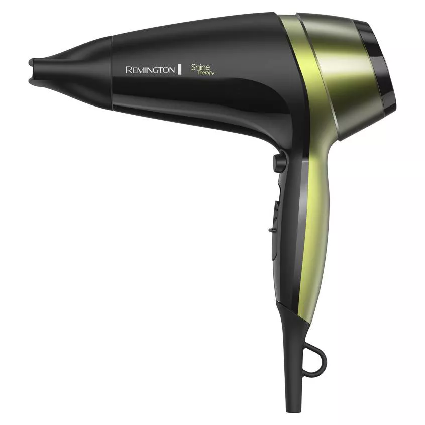 Secadora de Pelo Remington Shine Therapy/ Negra