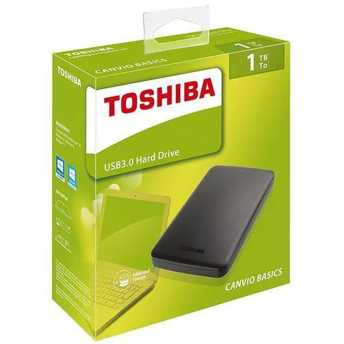 Toshiba Disco Duro Externo Canvio Basic 3.0/  1TB