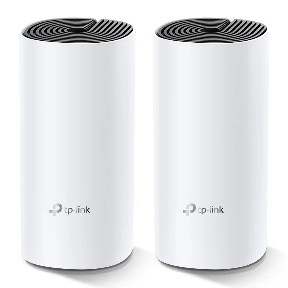 Router TP Link Deco M4 Mesh Doble Banda 2 Pack Blanco