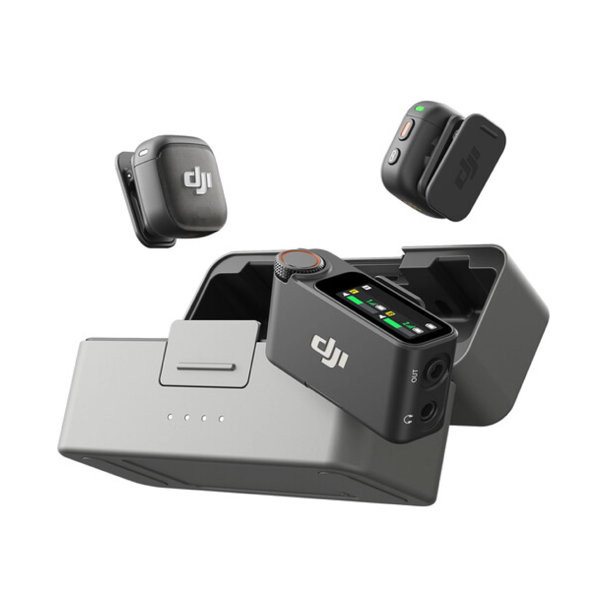 Micrófono DJI/ Mic 3/ Inalámbrico/ Negro