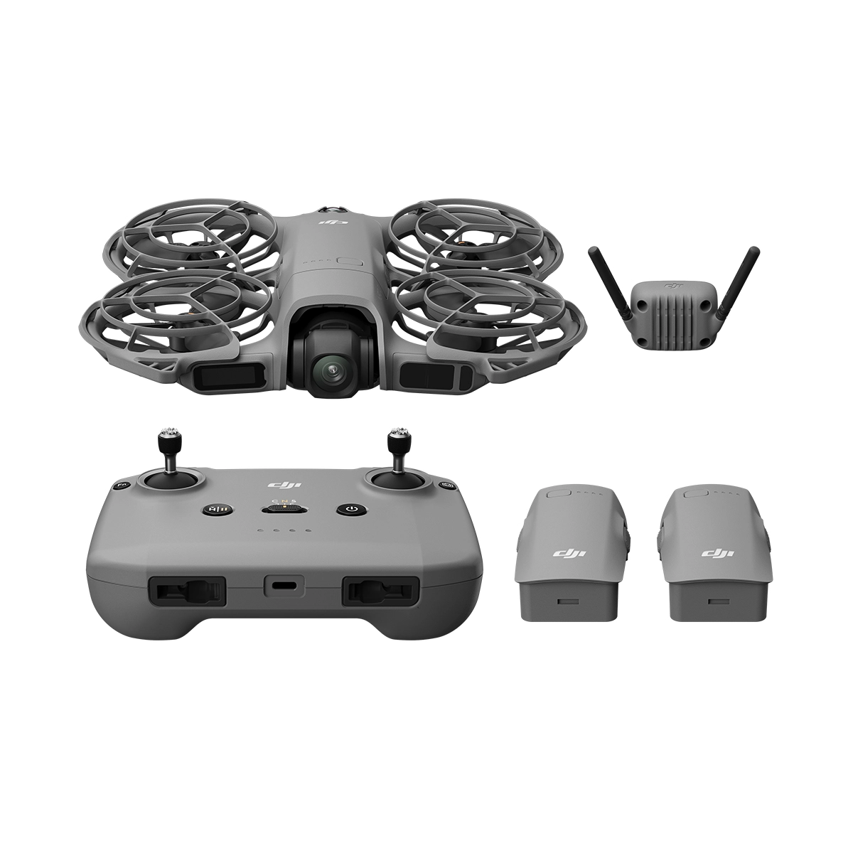 Drone DJI/ Neo 2 Combo Fly More/ Gris