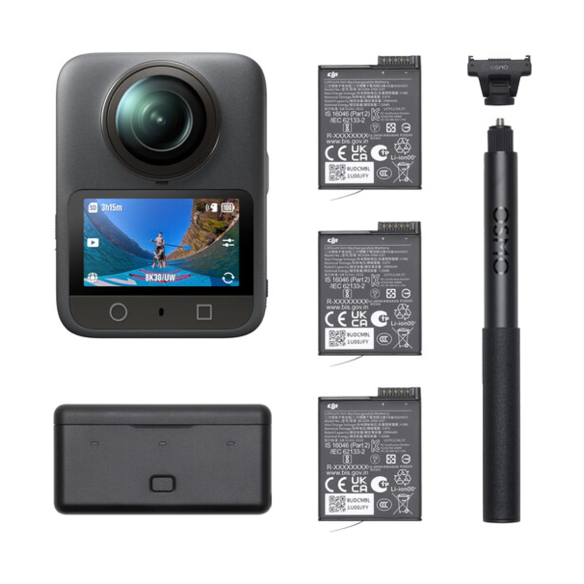 Cámara DJI/ Osmo Action 360/ Adventure Combo/ Negro