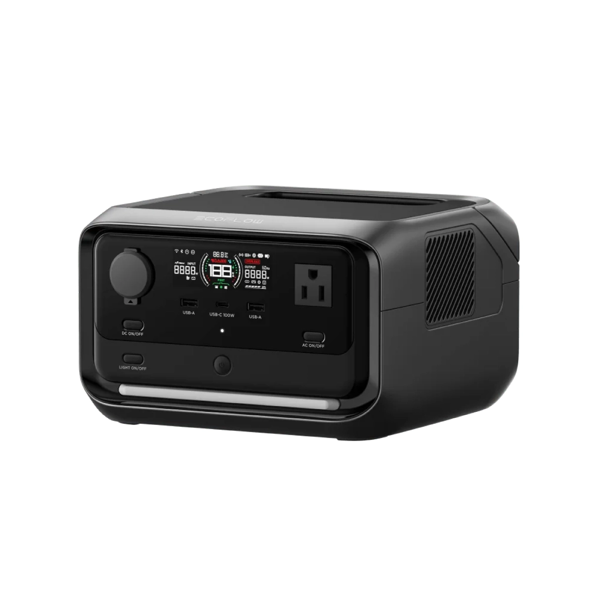 Estación de Energía Portátil EcoFlow/ River 3 Plus/ 600W