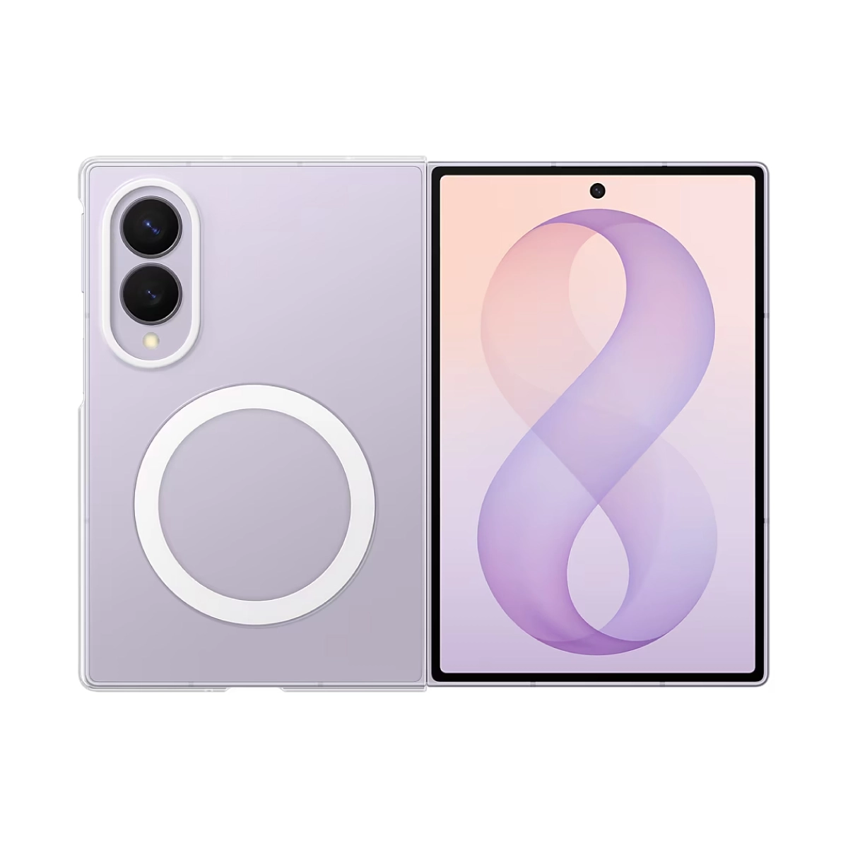 Cobertor Samsung/ Para Galaxy Z Fold8/ Magnetico/ Transparente