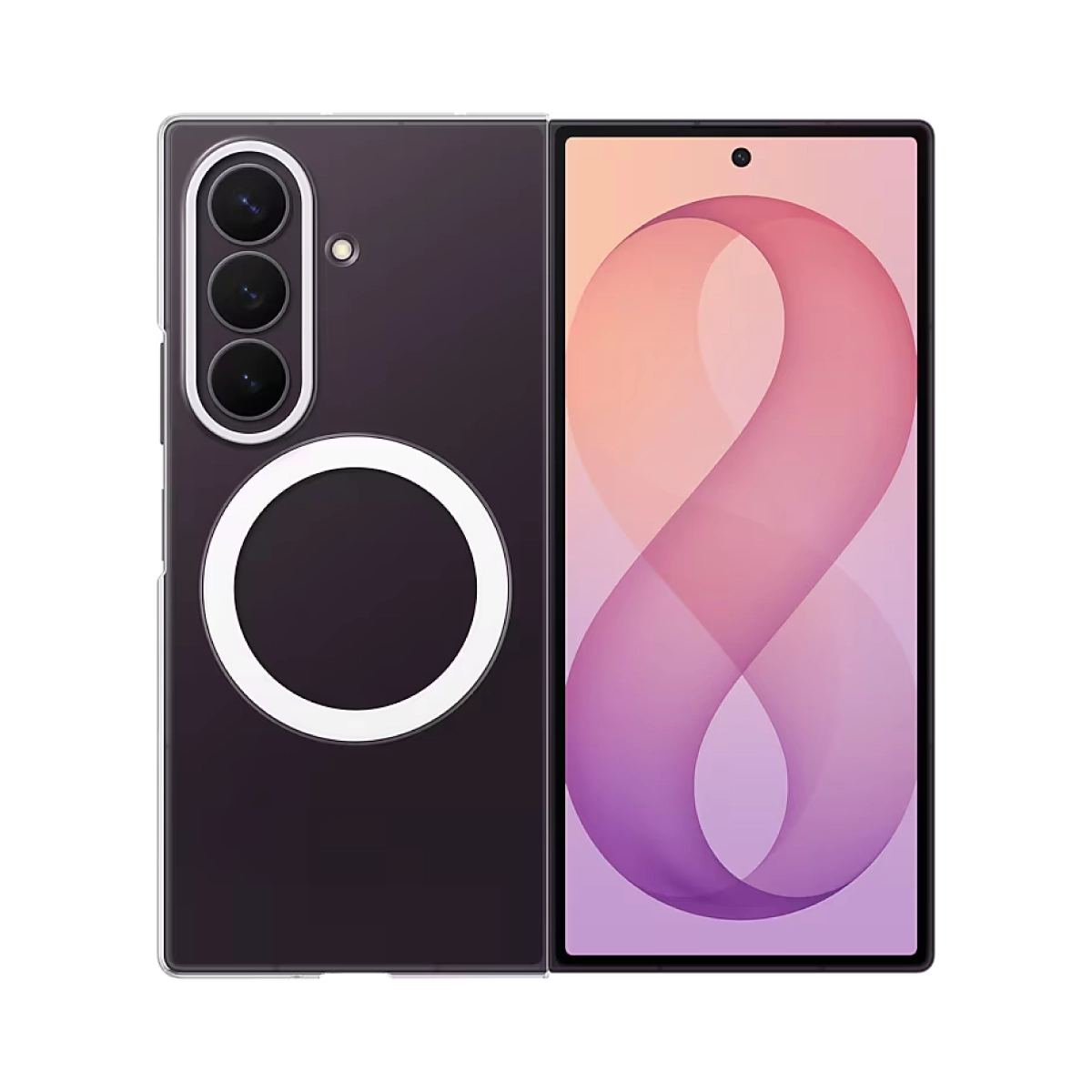 Cobertor Samsung/ Para Galaxy Z Fold8 Ultra/ Magnetico/ Transparente