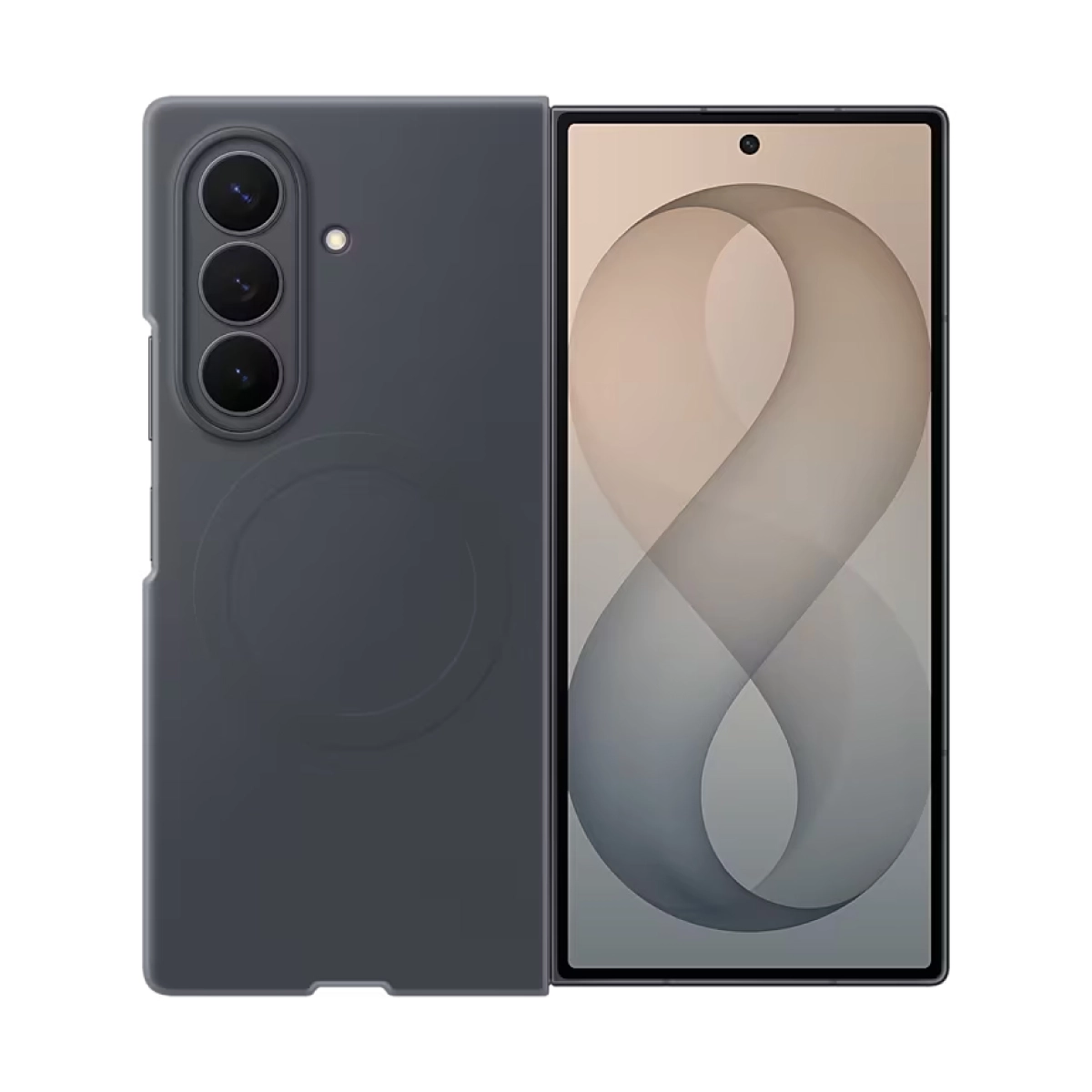 Cobertor Samsung/ Para Galaxy Z Fold8 Ultra/ Silicon/ Graphite