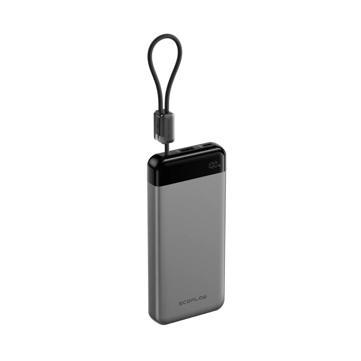 Powerbank EcoFlow/ Rapid/ 20,000 mAh/ Con Cable/ Negro