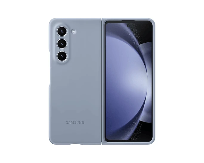 Cobertor Samsung/ Para Galaxy Z Fold5/ Eco- Leather Case/ Icy Blue