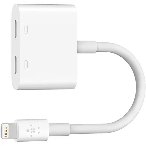 Cable Belkin/ Adaptador Lightning/ Blanco