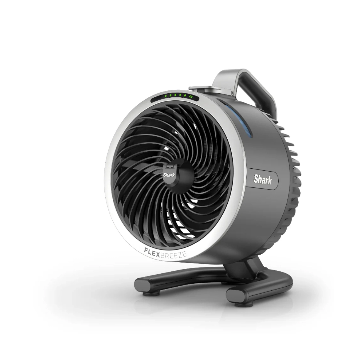 Ventilador Portátil Shark / FlexBreeze HydroGo/ Inalámbrico/ Gris Oscuro