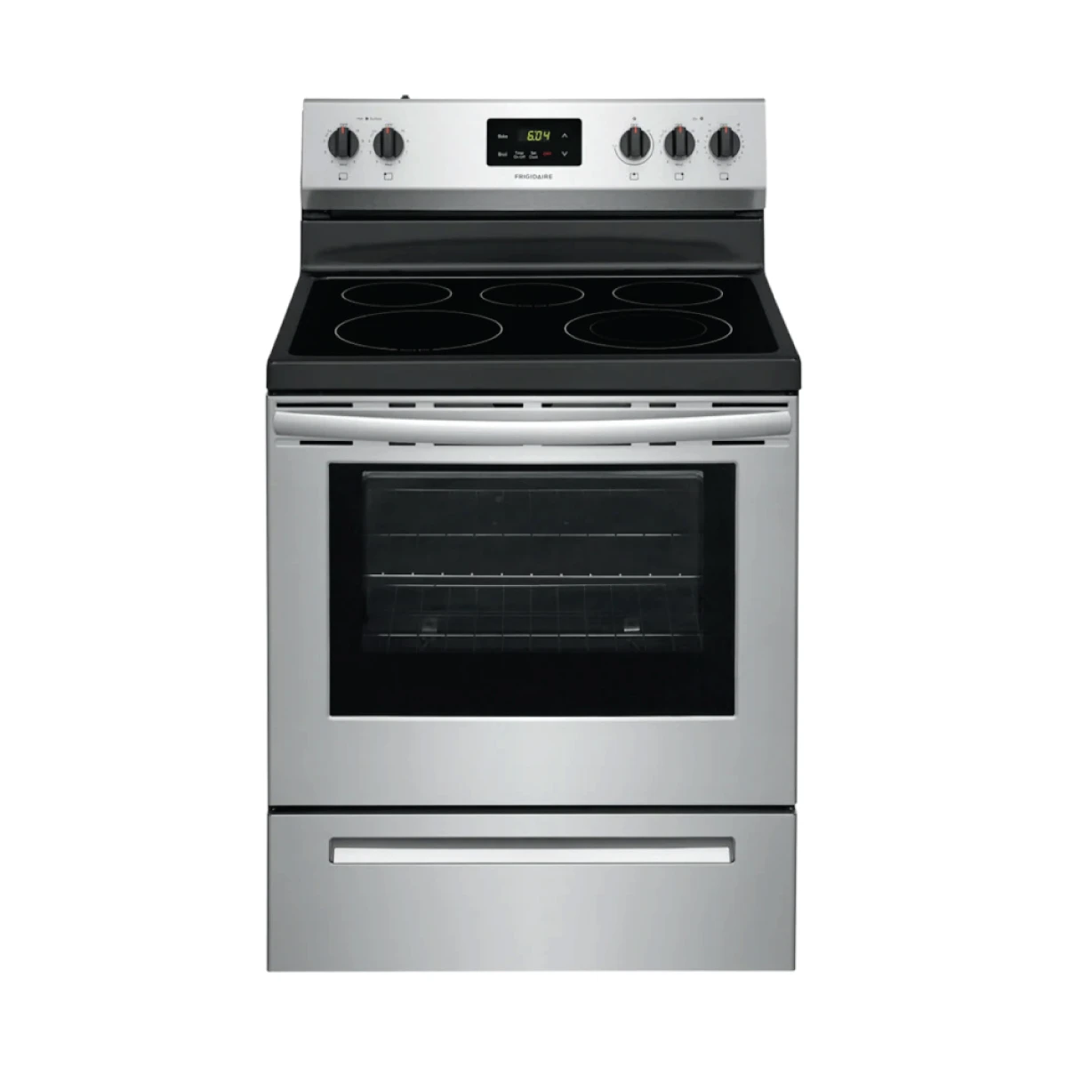Estufa Eléctrica Frigidaire/ 30"/ de Vitrocerámica/ Gris