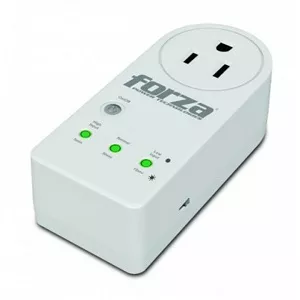 Protector de Corriente Forza 1 Salida/ Blanco/1800W