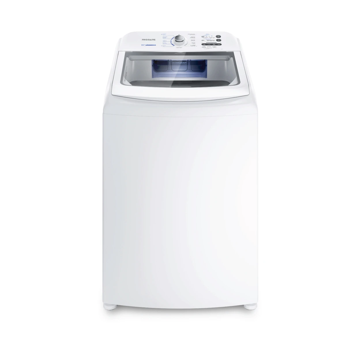 Lavadora Frigidaire/ Carga Superior/ 20 kg/ Jet & Clean/ Blanca