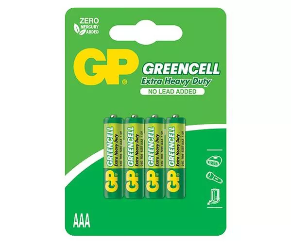 Bateria GP AAA Carbon 1.5V