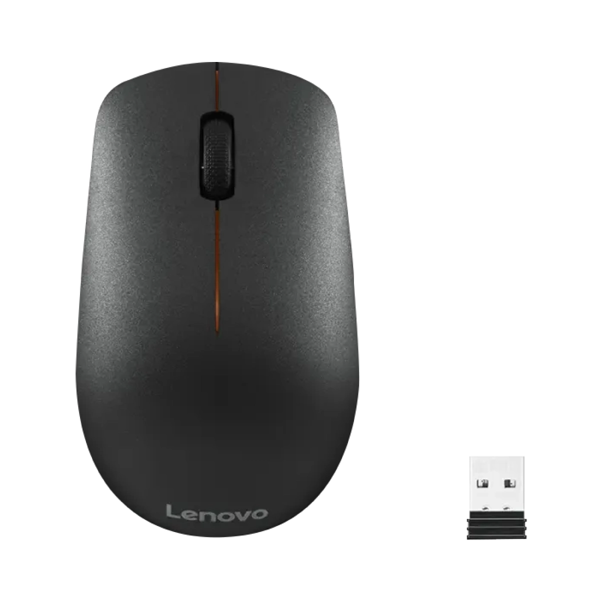 Mouse Lenovo/ Inalámbrico/ Negro