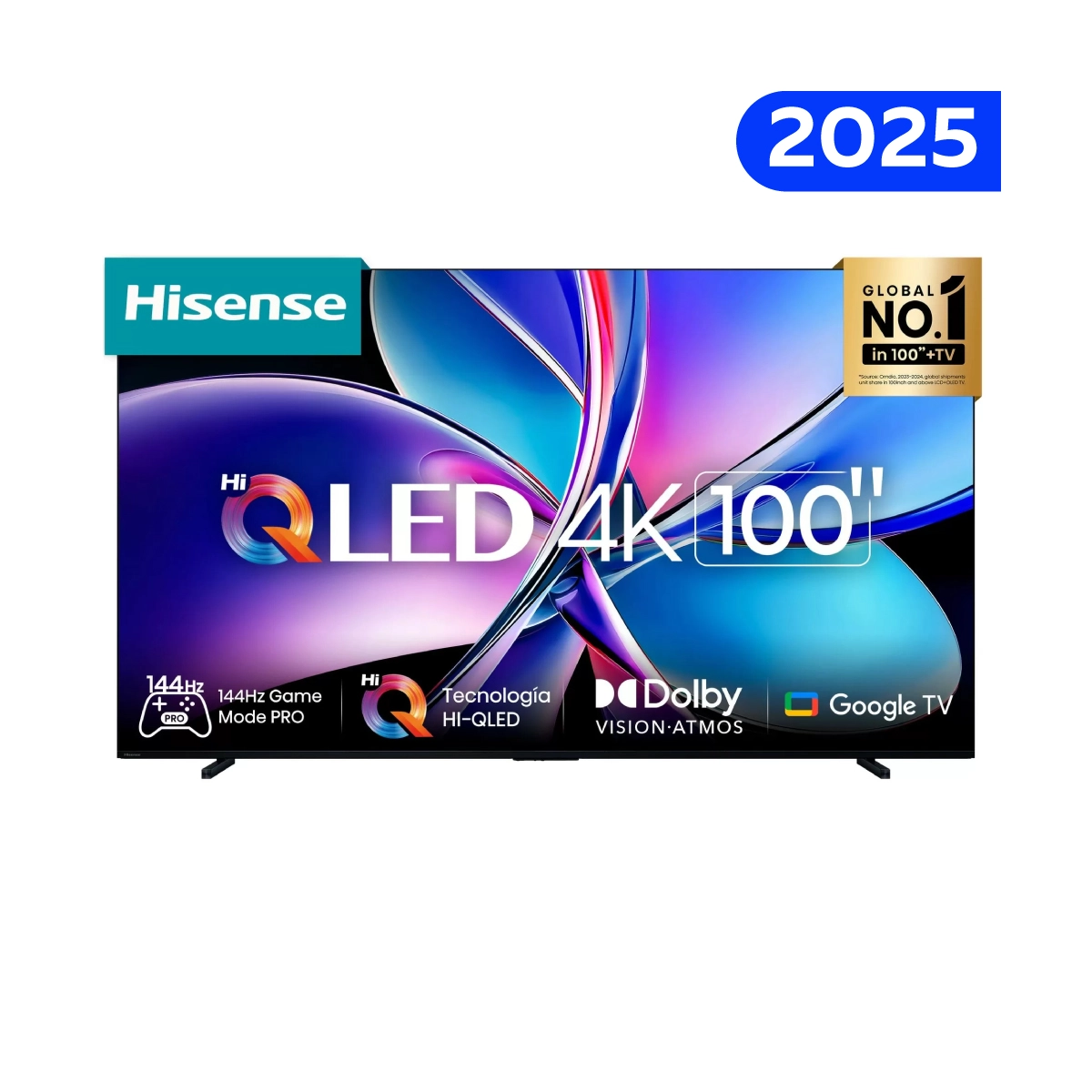 Smart TV Hisense 100" QLED AI 4K/ HIS-100Q7QG