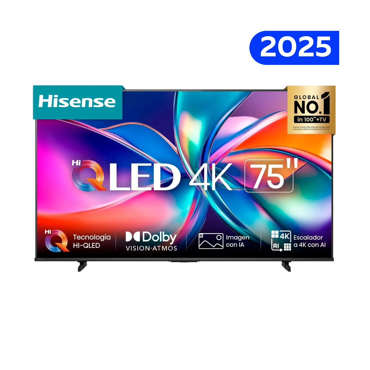 Smart TV Hisense 75" QLED 4K/ HIS-75Q6QV