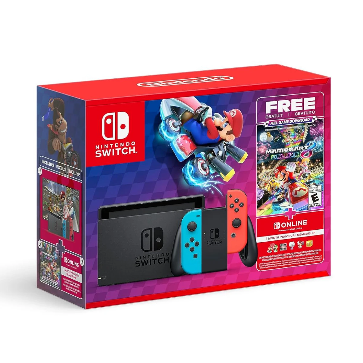 Consola Nintendo Switch Neon/ M - HRD-S-KAB1B | Jetstereo