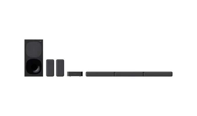 Barra de Sonido Sony HT-S40R/ 5.1 Canales/ 600W/ Negro