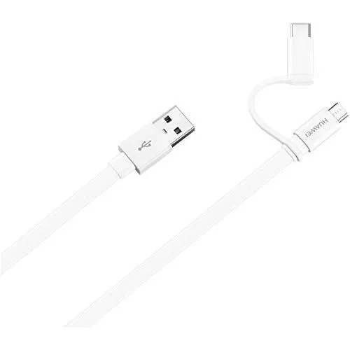 Cable Micro USB /USB C - USB Blanco Huawei AP55S | HUA-AP55S-BLANCO