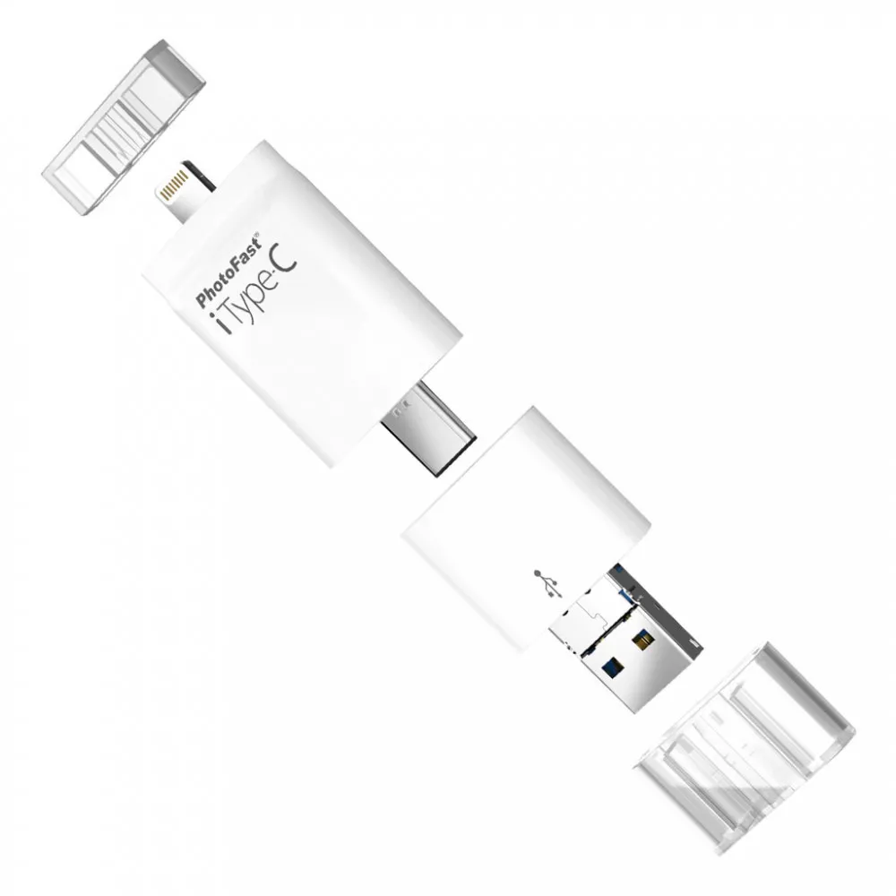 Memoria PhotoFast  64GB  4 Puertos (USB+Light+Tipo +Micro)