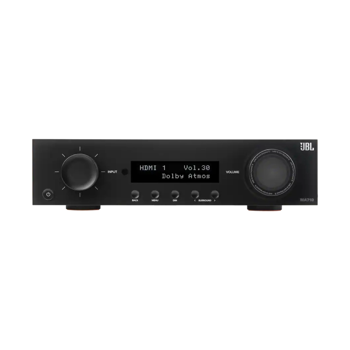 Amplificador JBL/ MA710/ 7.2 Ch/ 8K/ Negro